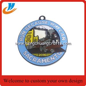 Wholesale Sports events gold silver medals,die casting process medal with plated color from china suppliers