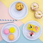 Compostable Disposable Dinnerware Sets Dinner Plates And Cups Party Supplies