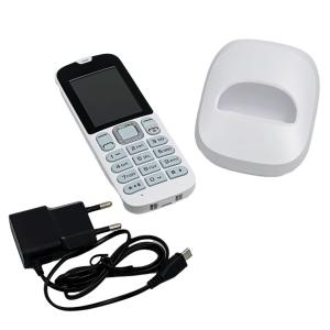 Wholesale GSM Single SIM DECT Cordless Phone , DECT Landline Phones SMS Only from china suppliers