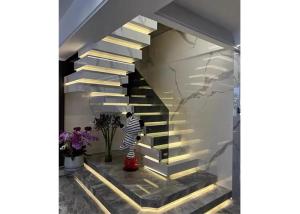 Wholesale Marble Look 1200x300x170 Porcelain Stair Tiles Non Slip Exterior Floor from china suppliers