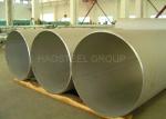 ASTM JIS Stainless Steel Welded Pipe Large Diameter For Industrial Fluid