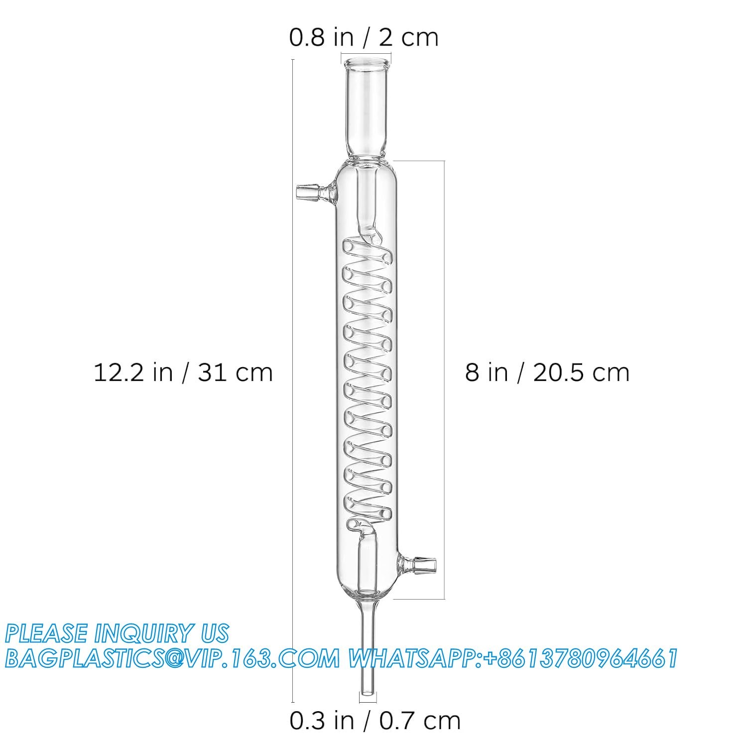 Distillation Chemistry lab Glassware Tube Glass Chemistry Laboratory Tube Allihn Condenser Glass Soxhlet Extractor
