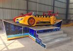 Large Children Amusement Flying Car Crescent Moon Float Car 220V / 380V Voltage