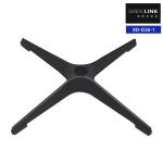 Comfortable Adjustable Metal Office Chair Base Aluminum Alloy Four Star Swivel