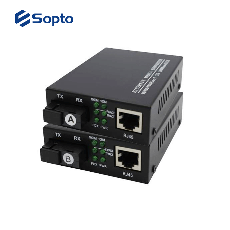 1550nm 40km Media Converter Multimode 10/100/1000 BASE-T/TX Electrical Port