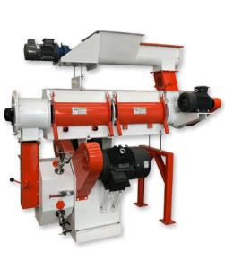 Wholesale 2ton/H Animal Feed Pellet Machine Production Line 10mm Carbon Steel from china suppliers