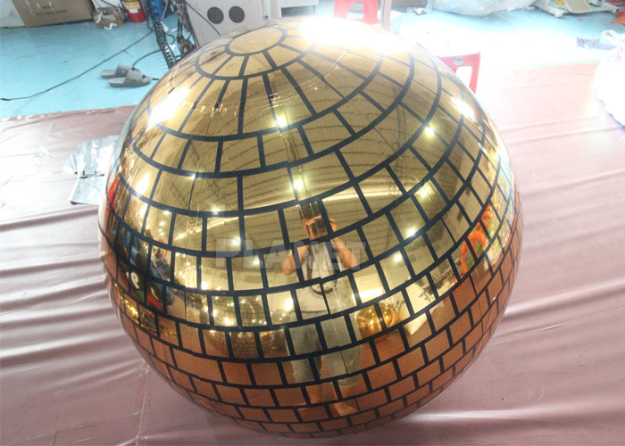 Reflective Mirror Material Inflatable Reflective Ball Huge Inflatable Disco Balls Wedding Decor Inflatable Mirror Ball