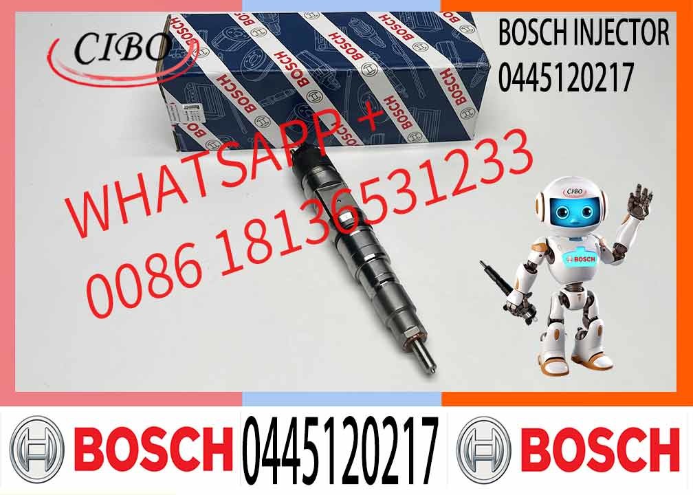 Common Rail Fuel Injector 0 445 120 217 Diesel Injector 0445120217