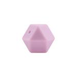 17mm Hexagon Silicone Teething Bead Eco Friendly Safety Chewable For Baby