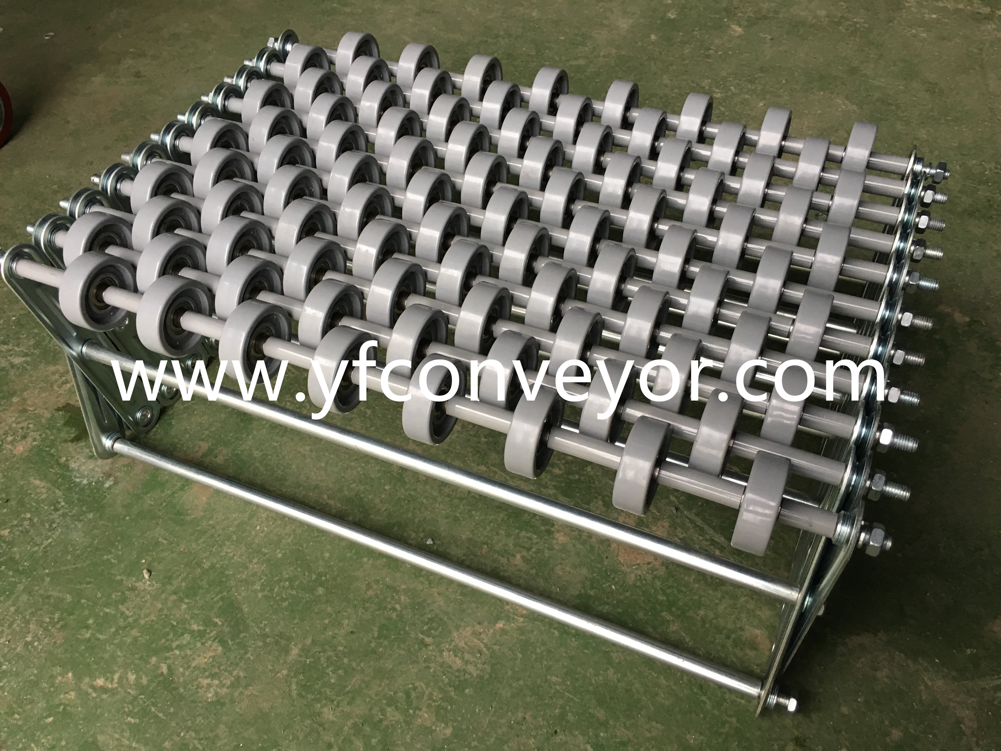 Factory Price Flexible Gravity Plastic Wheel Conveyor/ Hot Sale Flexible Gravity Plastic Skate Wheel Conveyor