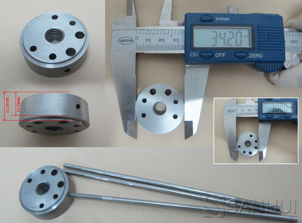 2610℃ Melting Point Molybdenum Machined Parts Used in Vacuum Furnace