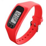 PDM100 27g LED Display ABS Silicone Wristband Pedometer For Walking