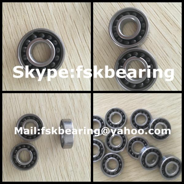 Full Complement 6001 Hybrid Ceramic Ball Bearings Stainless Steel Rings Si3N4 Balls