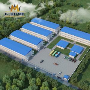 Wholesale Modular Prefab Camp Ready Made Labour Quarters Flat Roof from china suppliers