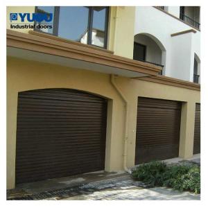 Wholesale Remote Control Aluminium Roller Shutter Doors Customized Electric 220V Big Size 2mm Slat from china suppliers
