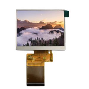 Wholesale Custom Industrial Display Solution 3.5 Inch Wide Temperature LCD IPS TFT Module 320x240 350nits RGB 54Pin ST7272A from china suppliers