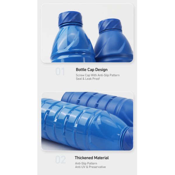 Plastic PET Insecticides Pesticides Packaging Bottles 1000ml