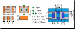 Wholesale 8400Mhz Ceramic Low Pass Filter from china suppliers