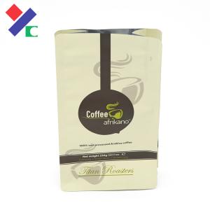 Wholesale 8oz Custom Printed Biodegradable Plastic Bags 100-150µ Flat Bottom Zipper Bag 1000g from china suppliers