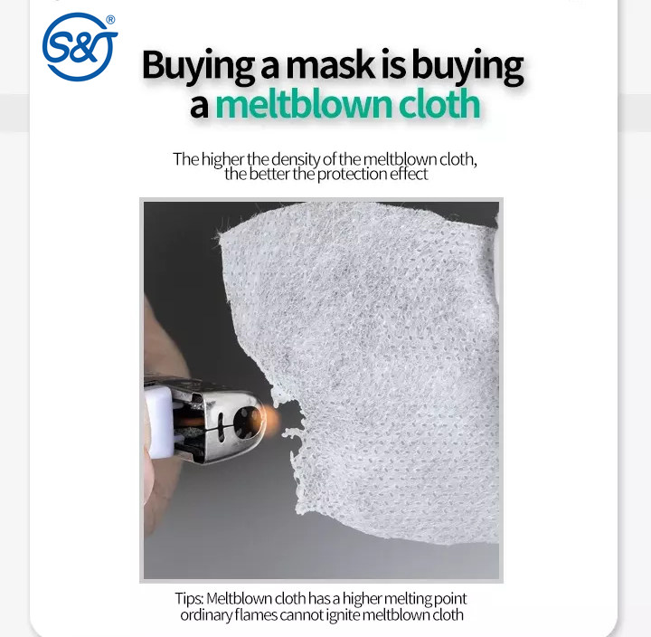 Hot selling adult 4 Ply Filter mask disposable nonwoven civil active carbon face mask