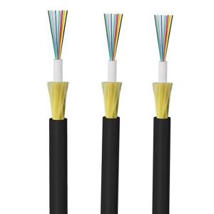 Wholesale 4 8 12 Core GYFXTH Unitube Glass Yarn Aramid yarn Non Metallic Optical Fiber Cable JET fibre optic cables from china suppliers