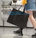 Vintage Tarpaulin Shoulder Bag Fashion Custom Durable Shopping Bag Tarpaulin Bag
