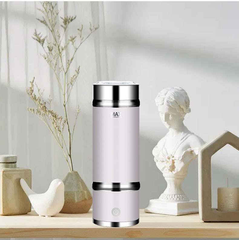 3 Minutes Automatic Electrolysis Portable Hydrogen rich water dispenser and inhaler Cup