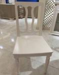 Royal European Contemporary Furniture White Dining Table And Chairs