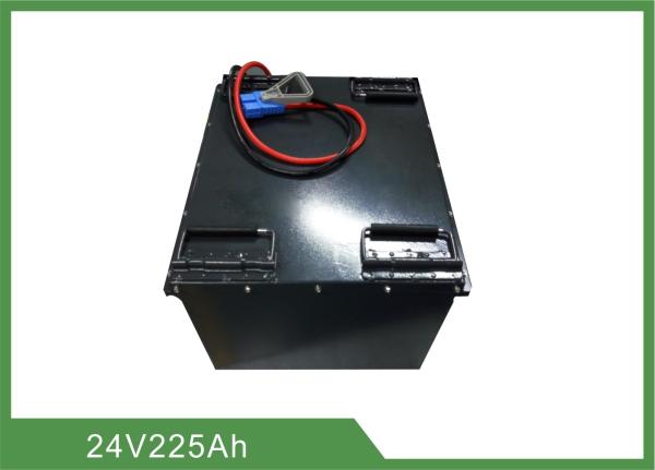 Customized Industrial Electric Forklift Battery 24V 225Ah Lifepo4 With Metal
