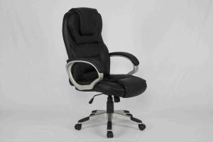 Wholesale Ergonomic Black Executive Leather Office Chair Comfortable With High Back from china suppliers