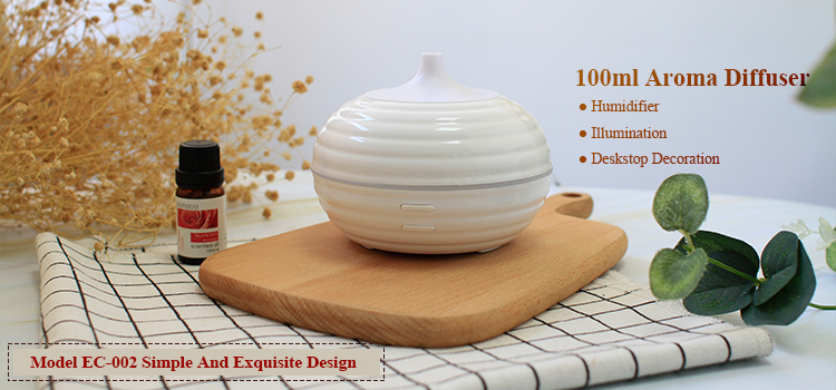 Fragrance Bamboo Essential Oil Aroma Diffuser Mini Ultrasonic