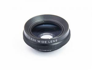 Wholesale Black Alloy DSLR Camera Lens , Optical Glass 0.63X Wide Angle Digital Slr Camera Lens Filters from china suppliers