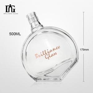 Wholesale Tea 700ml Empty Clear Glass Bottle for Liquor Spirit/Spirits Wine Vodka Brandy Whisky Rum from china suppliers