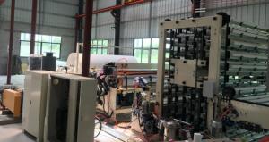 Wholesale High Speed Good Quality High Capacity Non-stop Toilet Paper Rewinding Production Line from china suppliers