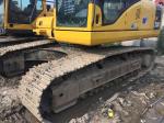 Japan Origin Second Hand Komatsu PC200-7 Excavator Heavy Duty Yellow Color