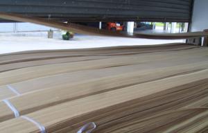 Wholesale Wood Veneer Plywood Sheets Quarter Cut Veneer Natural Brown 0.5mm Thickness from china suppliers