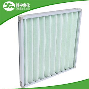 Wholesale Pleat Pre Air Filter Compact Air Purifier Pre Filter With Aluminum Frame from china suppliers