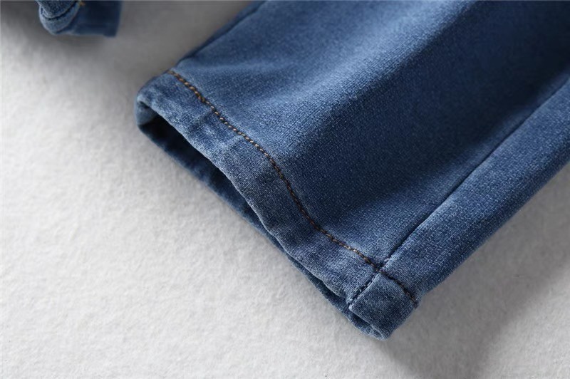 4oz Cotton Stretch Soft Dark Blue Heavy Denim Fabric For Winter