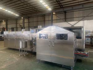 Wholesale 165mm Ice Cream Cone Baking Machine 2000pcs/H PLC Control from china suppliers