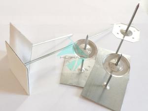 Wholesale Double Face Tape Self Adhesive Insulation Pins 12Ga Dia With Clip Fix Glass Wool from china suppliers