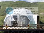 Heat Proof Outdoor Geo Glamping Dome Tent For 2 Person
