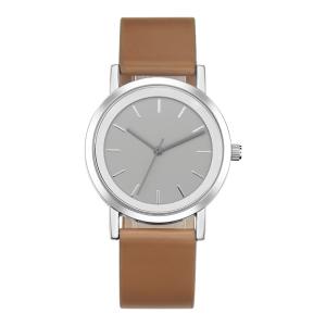 Wholesale Women High Accuracy Quartz Watches 12 Month Guarantee With Brown Leather Band from china suppliers