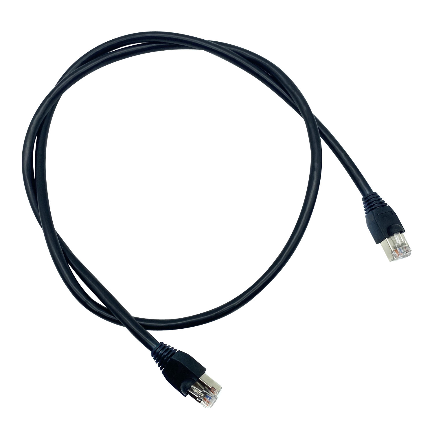 10Gbps Shielded PVC Jacket Ethernet Cable Assembly / Ethernet Cable Connector