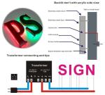 Stainless Steel LED Backlit Snow Business Wall Logo for Indoor and Outdoor