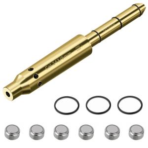 Wholesale Brass Bore Sight Lasercal 243/6mm Red Dot Boresighter With Extra Batteries from china suppliers