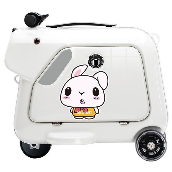 CHILDREN'S ELECTRIC SUITCASE CYCLING CASE PULL ROD BLUETOOTH MUSIC PLAYING
