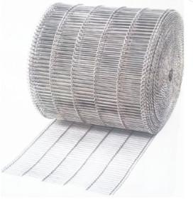 Wholesale Food industrial Flat Flex Wire Extruded Steel Mesh Conveyor Belt For Bread Baking from china suppliers