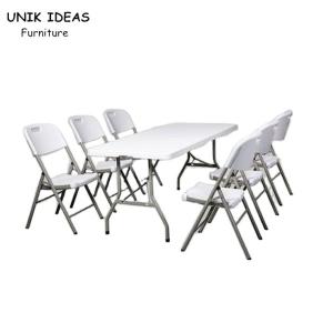 Wholesale 6ft Banquet Outdoor Plastic Folding Table Picnic Camping Table from china suppliers