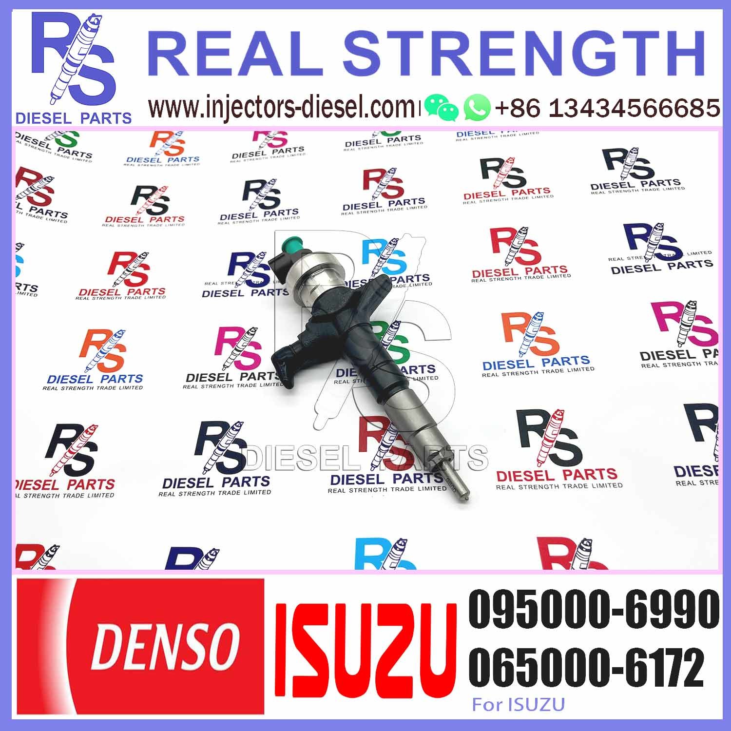 Common Rail Injector 095000-6990 8-98011605-1 Auto Engine Parts 095000-6990 for Diesel Engines