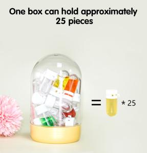 Wholesale Disposable cosmetic bottles PETG 2ml 2.5ml 3ml Cosmetic essence bottle from china suppliers